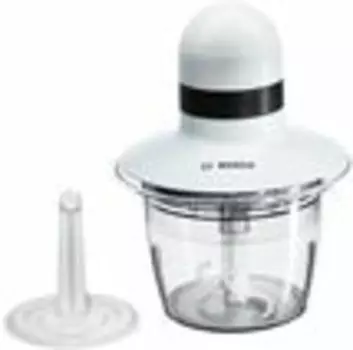 Измельчитель электрический Bosch MMR08A1 0.8л. 400Вт белый/черный