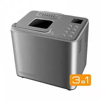 Хлебопечь Redmond RBM-M1920 550Вт серебристый