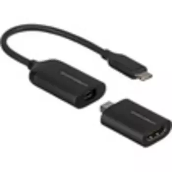 HYPER Adapter USB-C to HDMI &amp; Mini DisplayPort