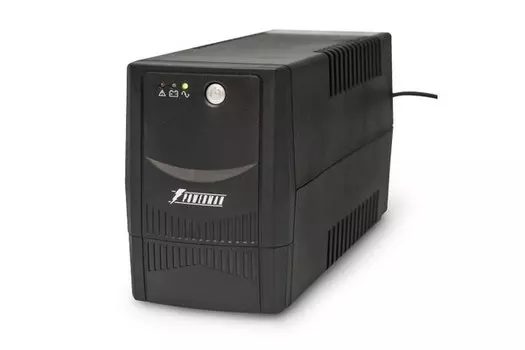 UPS POWERMAN Back Pro 600 PLUS, line-interactive, 600VA, 360W, 2 eurosockets with backup power, USB, battery 12V 7 Ah 1