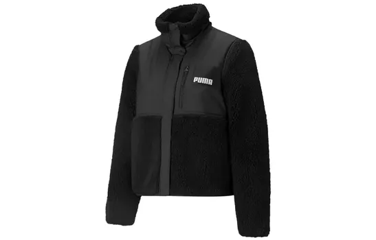 Женская бархатная куртка Puma, цвет Black