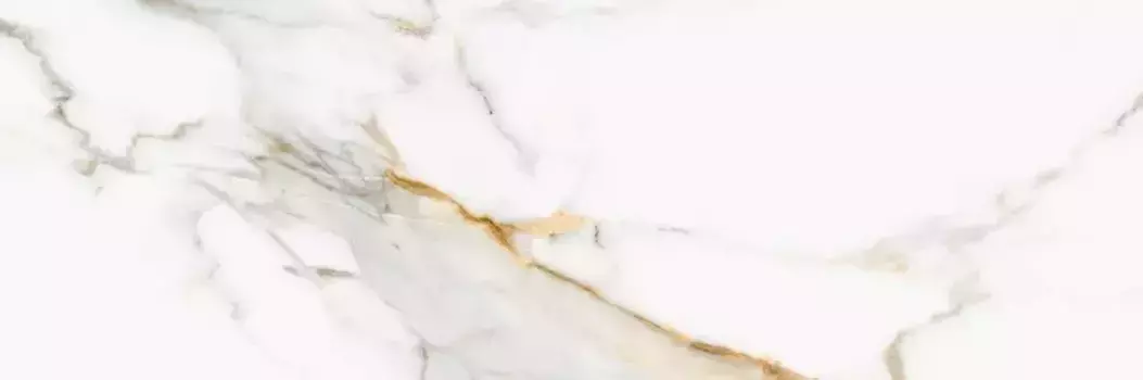 Настенная плитка «Delacora» Barbados Calacatta Glossy 90x30 WT93BAB00 белый