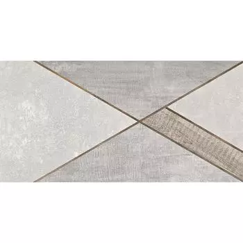 Плитка настенная Azori Global Geometry 31.5x63 см 1.59 м² цвет серый