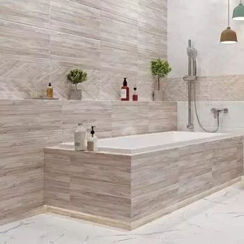 Плитка настенная Cersanit Alpina A16263 29.8x59.8 см 1.25 м² дерево цвет бежевый A16263
