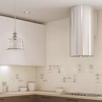 Плитка настенная Liberica 20.1x40.5 см 1.14 м² цвет бежевый