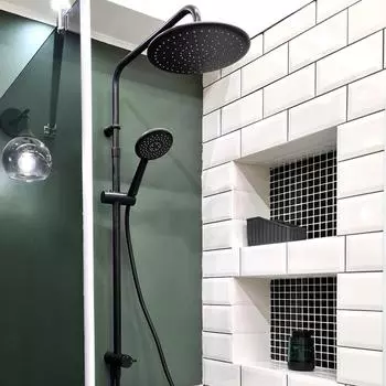 Плитка настенная «Metrotiles» 10х20 см 0.88 м2 цвет белый