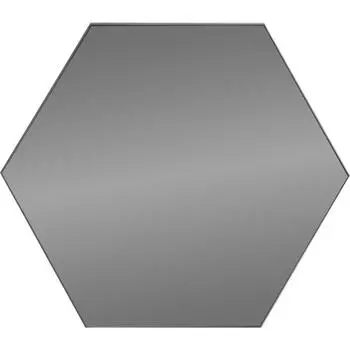 Зеркальная плитка Omega Glass NNLM63 сота 20x17.3 см глянцевая цвет графит 1 шт.