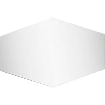 Зеркальная плитка Omega Glass NNLM70 сота 30x20 см глянцевая цвет серебро 6 шт.