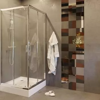 Зеркальная плитка Mirox 3G Sensea NNLM21 квадратная 30x30 см глянцевая цвет серебро 4 шт.