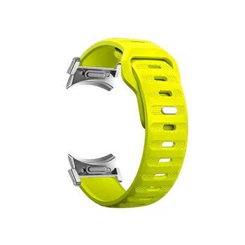 Классический силиконовый ремешок для Samsung Galaxy Watch 6/5/4 40 мм 44 мм 5Pro 45 мм, спортивный ремешок без зазоров Galaxy Watch 6/4 Classic 43 47 мм 42 46 мм All Galaxy watch 654