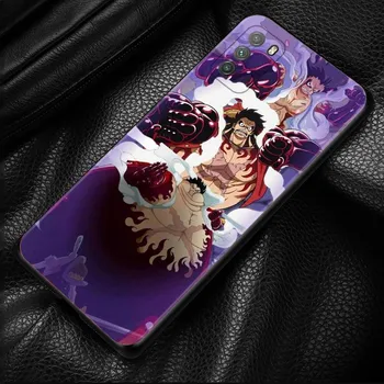 Чехол для телефона Xiaomi Poco X3 NFC M3 M4 Pro F3 GT Mi 12 10T Note 10 11 Lite 11TPro 9T, силиконовый чехол Funda Anime One Piece Luffy Poco X3 NFC