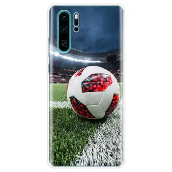 Чехол для телефона с дизайном футбольного мяча для Huawei Y5 Y6 Y7 Y9S P Smart Z 2019 Honor 10 Lite 9 20 9X 8S 8X 8A Pro 7A 7X Huawei Y5 2019