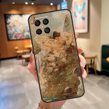 Чехол с художественной росписью в стиле Ренессанс для Huawei Nova 5T P20 P30 P40 Lite P50 Pro P Smart 2021 Honor X8 X7 X9 50, чехол Huawei P20