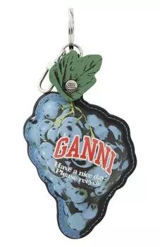 Кожаный кошелек для монет Ganni