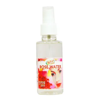 Розовая вода (100 мл), Rose Water, Shri Ganga Pharmacy 5.6875