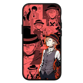 Чехол для iPhone 15 14 Xiaomi Redmi Note 13 12 11 Pro Max X 8 7 9 XR Samsung Galaxy S24 S23 OPPO A15 Huawei Comics Bungou Stray Dogs Phone Case for Redmi Note 11S 5G аэро