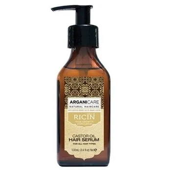 Arganicare Касторовое масло Сыворотка, стимулирующая рост волос, 100 мл Assorted