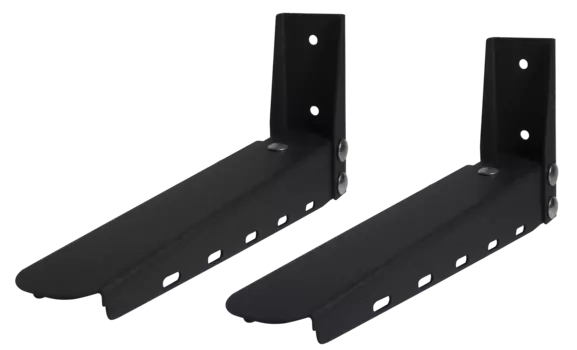 Кронштейн для СВЧ drMounts M150B, телескопический 28.5 см, нагрузка: 40 кг, черный (M150B)