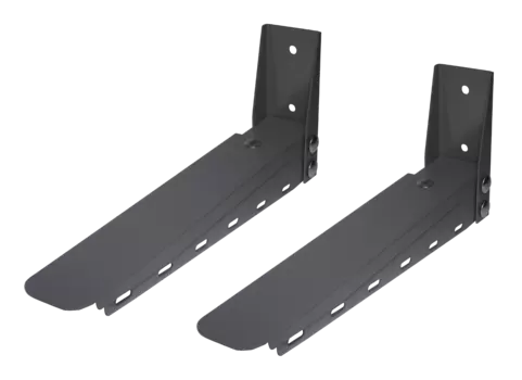 Кронштейн для СВЧ drMounts M150G, телескопический 28.5 см, нагрузка: 40 кг, серый металлик (M150G)