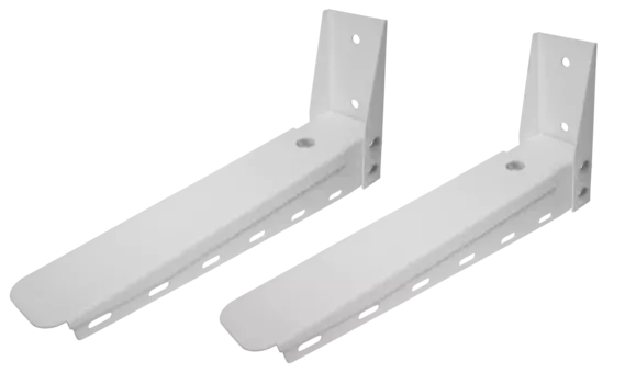 Кронштейн для СВЧ drMounts M150W, телескопический 28.5 см, нагрузка: 40 кг, белый (M150W)