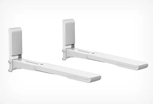 Кронштейн для СВЧ Holder MWS-2003, телескопический 30 см, нагрузка: 40 кг, белый (MWS-2003 WHITE)