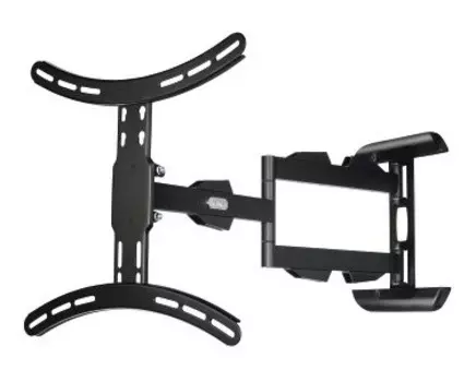 Кронштейн для TV/монитора HAMA H-108712, 32"-65", VESA 200x200 - 400x400, вес до 25кг, настенный, черный