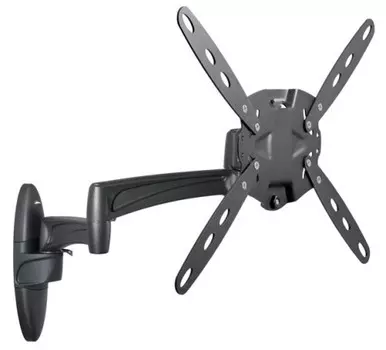 Кронштейн для TV/монитора HOLDER LCDS-5029, 26"-47", VESA 200x20 - 400x400, вес до 50кг, настенный, черный