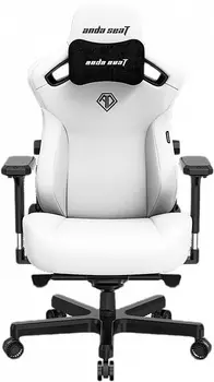 Кресло игровое Anda Seat Kaiser 3, белый (AD12YDC-L-01-W-PVC)