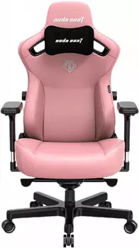 Кресло игровое Anda Seat Kaiser 3, розовый (AD12YDC-XL-01-P-PVC)