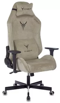 Кресло игровое Бюрократ Knight N1 Fabric, бежевый (KNIGHT N1 BEIGE)