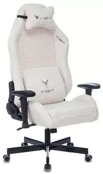 Кресло игровое Бюрократ Knight T1, молочный (KNIGHT T1 MILK)