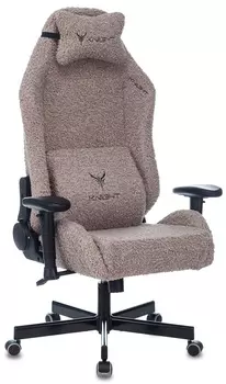 Кресло игровое Бюрократ Knight T1, серый (KNIGHT T1 GREY)