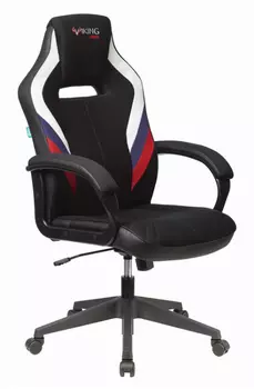 Кресло игровое Бюрократ VIKING 3 AERO черный/триколор (VIKING 3 AERO RUS)