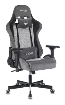 Кресло игровое Бюрократ VIKING 7 KNIGHT серый (VIKING 7 KNIGHT GR)