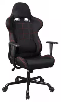 Кресло игровое Бюрократ ZOMBIE 771N черный (771N/BLACK-BL)
