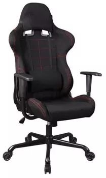 Кресло игровое Бюрократ ZOMBIE 771N серый (771N/GREY-BL)