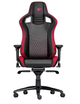Кресло игровое Noblechairs EPIC черный/красный (NBL-PU-MSE-001)