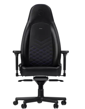 Кресло игровое Noblechairs ICON черный/синий (NBL-ICN-PU-BBL)