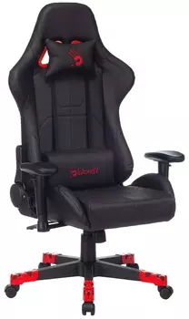 Кресло игровое A4TECH Bloody GC-550, черный/красный