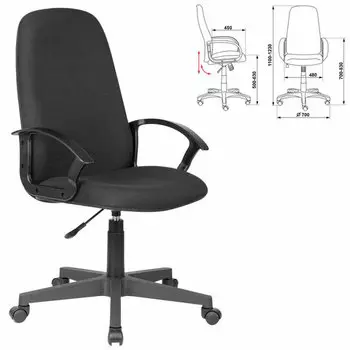 Кресло офисное Brabix Element EX-289 черный (532092)