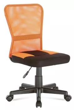 Кресло офисное Brabix Smart MG-313 черный/оранжевый (531844)
