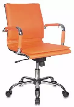 Кресло офисное Бюрократ CH-993-LOW оранжевый (CH-993-LOW/ORANGE)