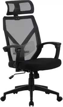 Кресло офисное CACTUS CS-MC414-BK черный (CS-MC414-BK)