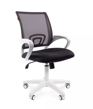 Кресло офисное Chairman 696 белый/серый (00-07017608)