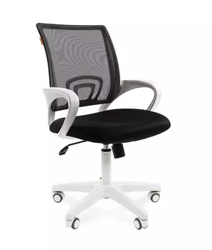 Кресло офисное Chairman 696 черный/белый (00-07014835)