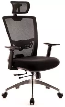 Кресло офисное Everprof Polo (S) черный (EP-2005 Mesh Black)
