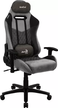 Кресло игровое AeroCool DUKE черный/серый (4710562751123)