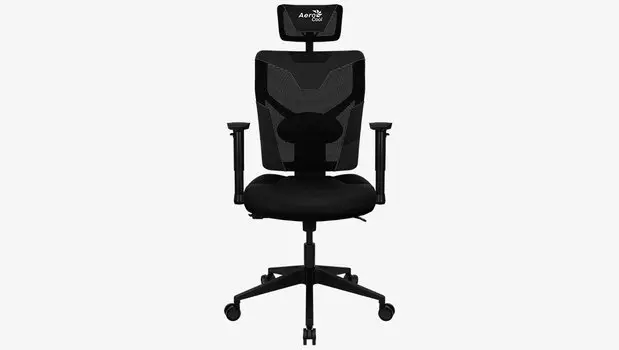 Кресло игровое AeroCool Guardian, черный (4710562758344)