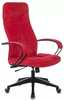 Кресло руководителя Бюрократ CH-608 красный (CH-608/FABRIC-RED)