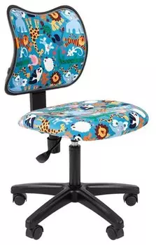 Кресло детское Chairman Kids 102 черный/зоопарк (00-07036637)